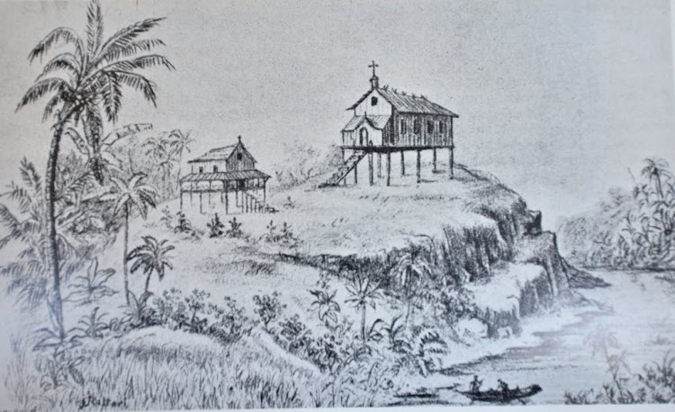 Sketch of Kinuta Mission 1890