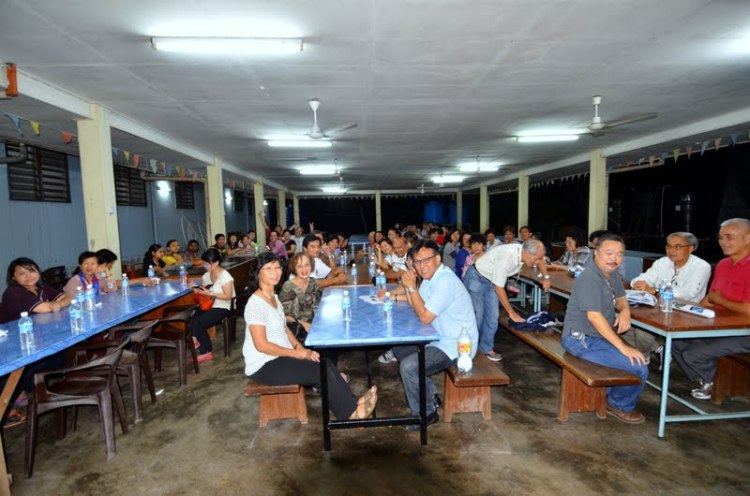 Dinner hosted by St Mary's at the hall canteen