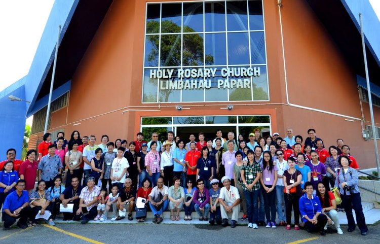 The new Holy Rosary Church in Limabahau