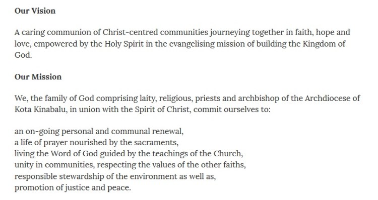 vision &amp; mission