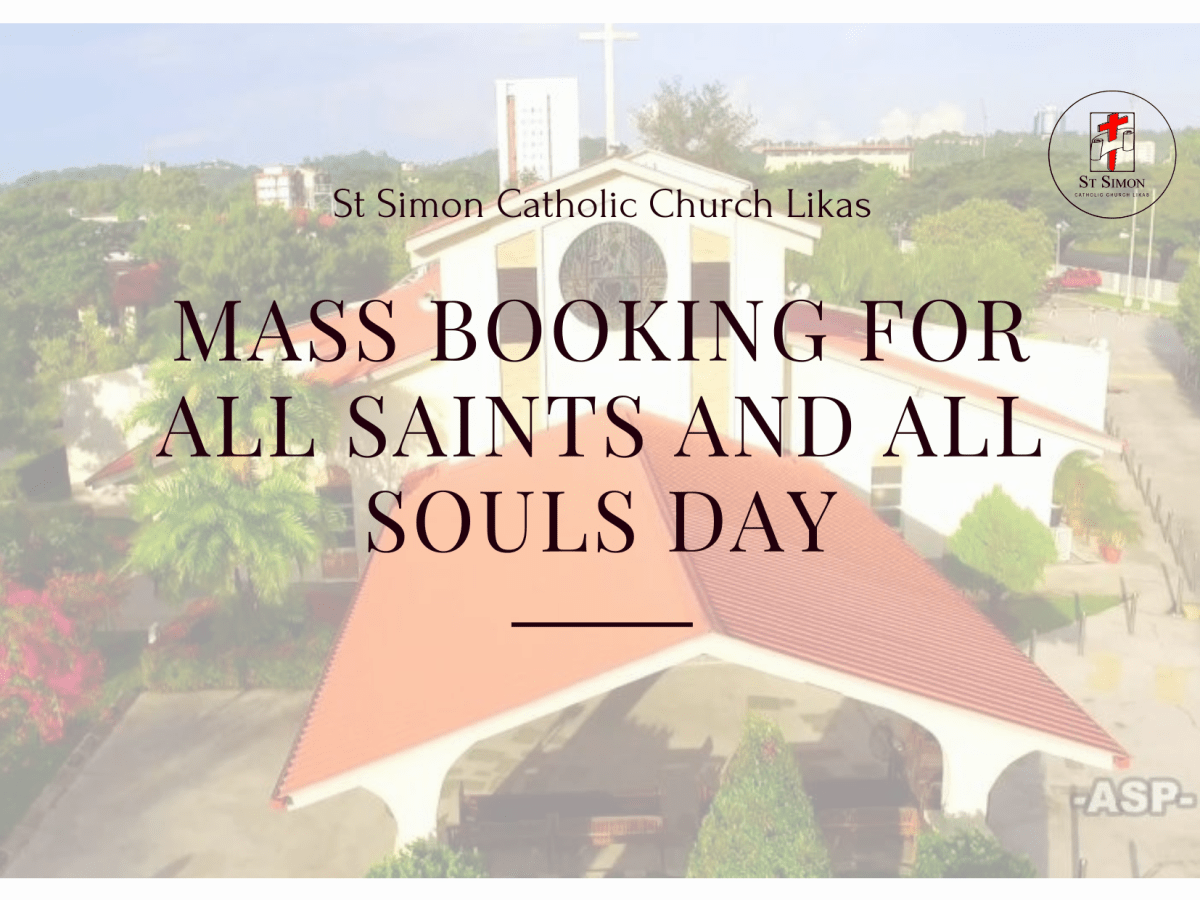 Mass registration for All Saints’ and All Souls’&nbsp;Day